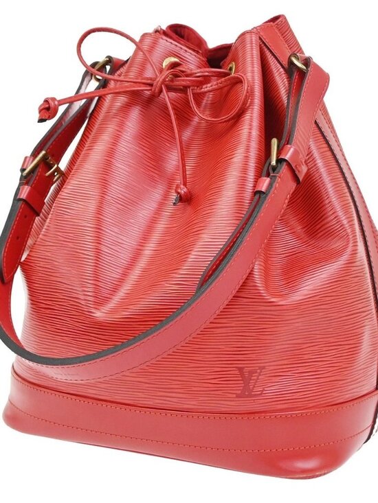 Louis Vuitton Handbags - LOUIS VUITTON LV Noe GM Drawstring Shoulder Bag Epi Leather Red M44007 10YJ304